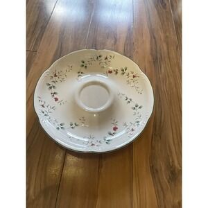 PFALTZGRAFF Winterberry Stoneware Chip And Dip Platter 14"